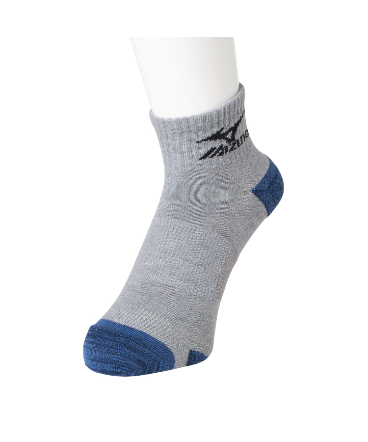 ミズノプロ　スパイク&オーバーソックス3組 3足組】MIZUNO メンズソックス RUN&WALK 10丈 パイル サポート